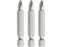 Dedra Skruvmejsel Bits Phillips Ph1/2/3X50mm, Blisterförpackad (18A07s04)