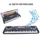 61-Keys Digital Music Kid Piano Keyboard Portable Electronic Musical Instruments