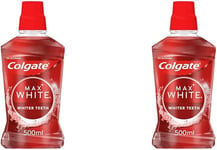 Colgate Max White Expert Whitening 500Ml Mouthwash | Instantly Whiter Teeth| Alc