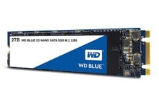 2 TB WD Blue 3D NAND, SATA3 M.2