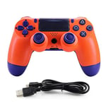 HALASHAO Ps4 Controller, controller for PS4, wireless controller for Playstation 4 controller gamepad joystick,Orange