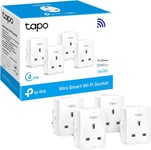 TP-Link Tapo P100 Smart Plugs 4-Pack Wi-Fi  Works  Amazon Alexa & GoogleHome NEW