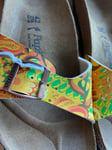 Birkenstock Papillio Madrid African Wax Gold Sandal Narrow Fit Size 8 eu 42 New