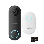 Reolink 5MP WiFi Video Doorbell & Chime