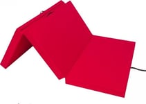Hobbygarden Hopfällbar Madrass Alex - Xxxl - Red