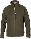 Fjallraven Men's Buck Fleece Jacket Men Sweatshirt, Dark Olive, S UK