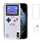 Swdan case Compatible with OPPO Reno-Z case Free OPPO Reno-Z screen protector 36 classic games usher in happy hour