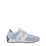 New Balance 327 Kids Bungee Lace Sneakers Light Chrome Blue | Blå | 30 EU