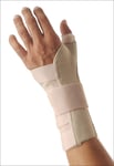 Justerbart ortopediskt handledsstöd, vänster hand