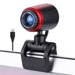 Yunir Webcam with Microphone, USB2.0 Plug & Play 30MP HD Web Camera for Computer PC Laptop, for Skype/for MSN