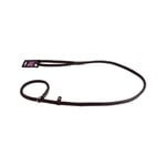 Walker Retriverkoppel Runt Brunt 8mm/140 cm