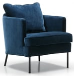 Sits - Julia Fåtölj Classic Velvet Dark Blue