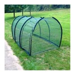 Chicken Run & Hen House Tunnel | Bird Flu Protection Coop & Pet Cage for Poultry Rabbits Tortoises (Color : Green, Size : 3 x 1 x 1m)