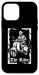 Coque pour iPhone 12 mini Trotinette Moto - Motard Patinette Mobylette Scooter