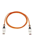 HP E Synergy 300Gb Interconnect Link direct attach cable - 15 m - Orange - 15 meter