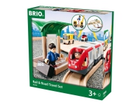 BRIO 33209 Rail & Road Travel Set