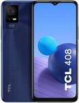 TCL 408 - Smartphone 4G - Écran 6,6" HD+ IPS - Midnight Blue