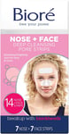 Biore Deep Cleansing Pore Strips for Blackhead Removal, Pack of 14 7 Nose Strips