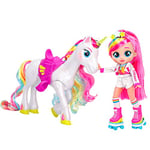 BFF BY CRY BABIES Dreamy & Rym - Deluxe Pack Includes the exclusive articulated Dreamy doll and her unicorn Rym-Gift Toy for Girls and Boys +3 Years