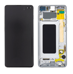 Samsung Galaxy S10 Plus LCD-skjerm - Hvit