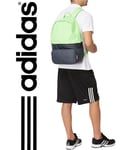 New adidas DER Backpack Black / Green  gym school college laptop rucksack