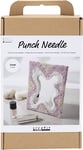 DIY Kit punch Needle, spegel, pastellfärger