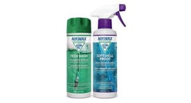 Lessive tech wash 300ml et impermeabilisant softshell proof spray on 300ml