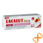 LACALUT BABY Toothpaste for Children 0-2 Years old Raspberry and Banana Flavour