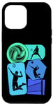Coque pour iPhone 15 Pro Max Volley-ball Volleyball Enfant Homme