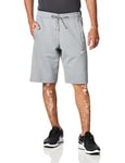 Nike M NSW Swoosh FLC Short FT Sport Homme, Particle Grey/Black/White, FR : L (Taille Fabricant : L)