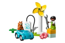 LEGO DUPLO 10985 - Wind Turbine and Electric Car - byggsats