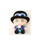 Sakami Merchandise Figurine One Piece Sabo en Peluche (25 cm) – Original & sous Licence, Multicolore