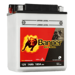 Batteri Banner Bike Bull YB14L-A2 51411 MS.