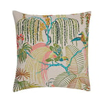 Sanderson PALM HOUSE CUSHION 45X45CM RAINFOREST & LINEN