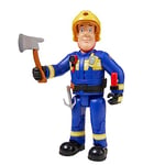 Fireman Sam 07914 Ultimate Hero Electronic, Action Figure, Preschool Toys, Gift for 3-5 Year Olds, Blue