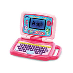 VTech - Tablet Ordi-P'tit Genius Touch rose – ordinateur pour enfant, Tablette Educative - 2/6 ans – Contenu en français, Mauve