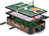 Toyrific Powerplay 20" 3 In 1 Multi Games Table Football Hockey Tennis