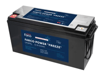 FarcoPower Litiumbatteri &quot;Freeze&quot; 12,8/100AH