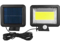 LTC-strålkastare LTC COB-lampa, 10 W, solpanel, rörelse- och skymningssensor, 1800 mAh batteri.