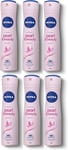 6x 150ml Nivea Pearl and Beauty 48h Anti-Perspirant Deodorant, Quick Dry
