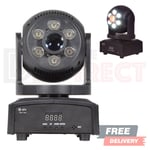 QTX  100W GOBO Moving Head Spot-Wash LED - MHS-100G Disco Party Colour Wash