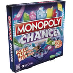 Monopoly Chance Board Game Adults & Kids Fast Family Party Game