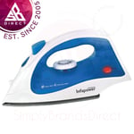 Infapower Dry Steam Iron│Teflon Coated Non Stick│Over Heat Protection│1400W│InUK