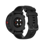 Huawei Watch GT 2e / 2 46mm - Silikon klockarmband 22mm Svart