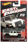 HOT WHEELS FAST &amp; FURIOUS '20 JEEP GLADIATOR 9/10 HNR99