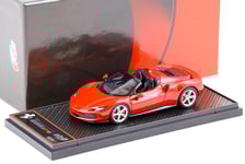 1:43 BBR Ferrari 296 GTS Spider Rosso Corsa 322 Rouge - Limité 200 Pcs.