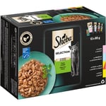 Multipack Sheba Variations i portionspåse 12 x 85 g - Selection in Sauce Fin mångfald