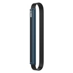 MoKo Pencil Case Holder Fit Apple Pencil 1st/2nd Generation, iPad Pencil Sling Sleeve PU Leather Case Zipper Pouch with Elastic Band Fit iPad Mini 6 2021 8.3"/iPad Mini 5 2019 7.9" - Indigo