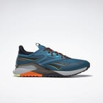 Reebok Nano X2 TR Adventure Shoes Men Steely Blue S23-R / Core Black Smash Orange