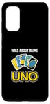Galaxy S20 Board Game Uno Cards Wild about being uno Game Card Costume Case